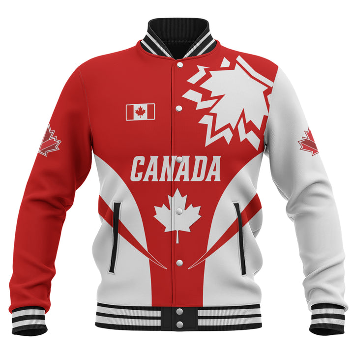 Canada Baseball Jacket Canada Bold Maple Surge