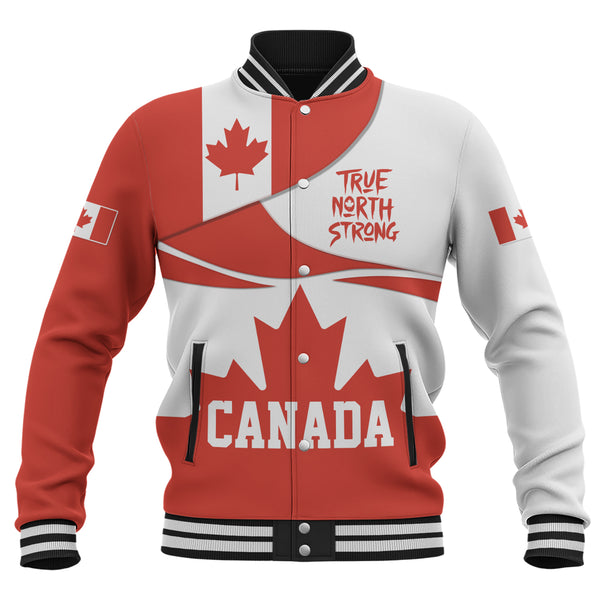 Canada Baseball Jacket Canada True North Strong Legend