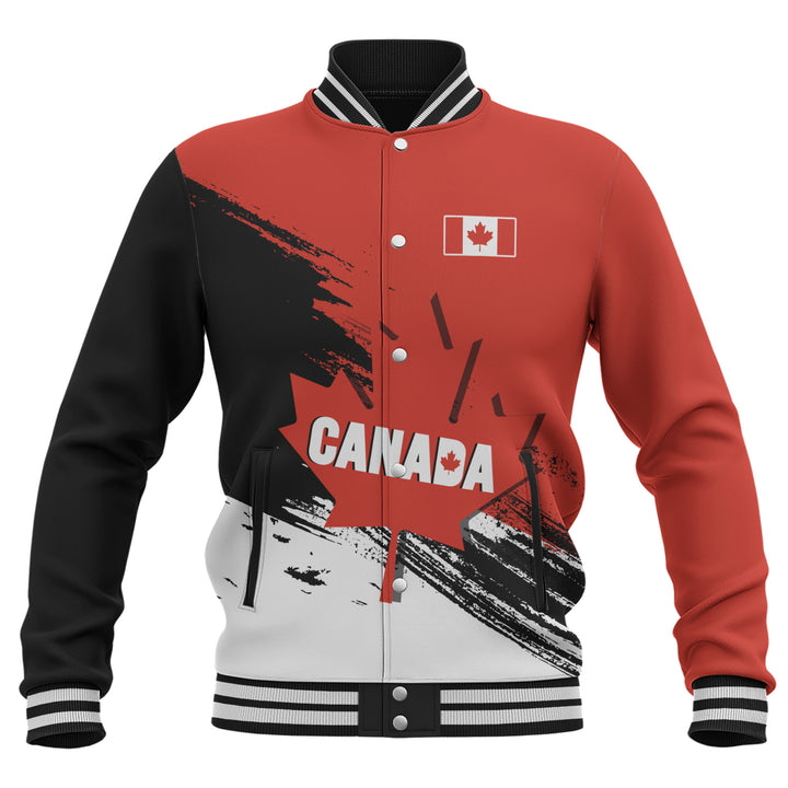 Canada Baseball Jacket Canada Maple Crest Honor