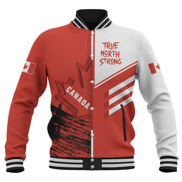Canada Baseball Jacket Canada Maple Streetwear