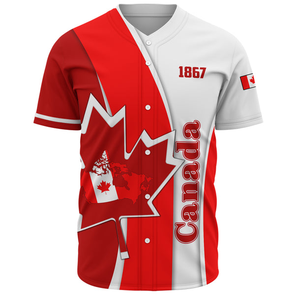 Canada Baseball Shirt Founding Year Spirit