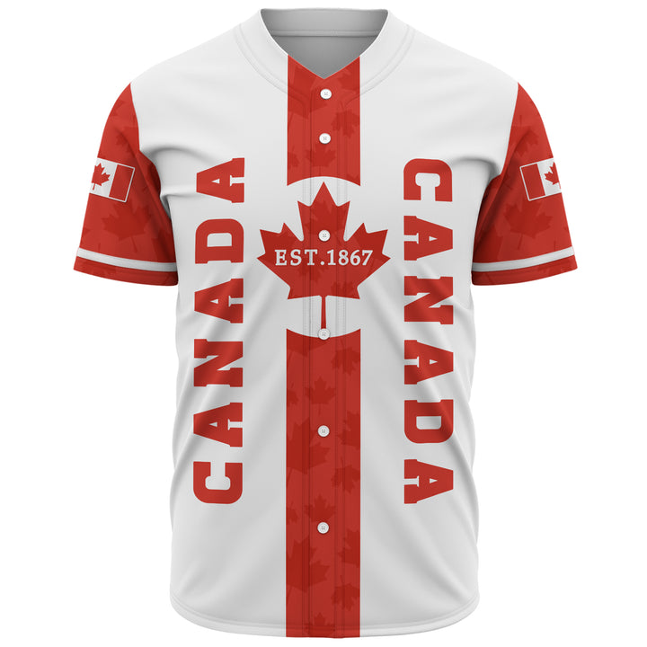 Canada Baseball Shirt Canada Maple Pride 1867