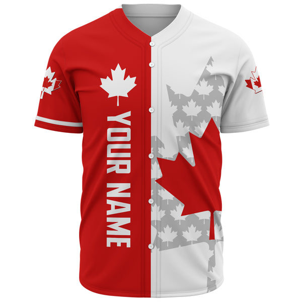 Canada Baseball Shirt Custom True North Signature