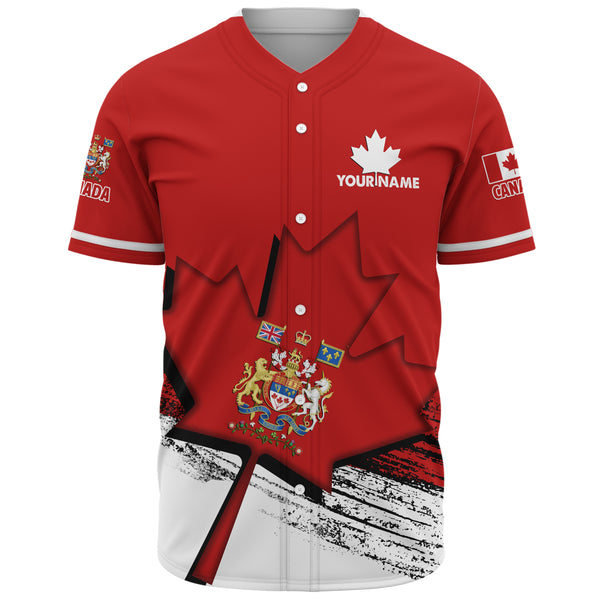 Canada Baseball Shirt Canada’s Heritage Warrior
