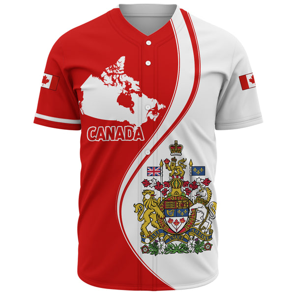 Canada Baseball Shirt Heritage Of the Maple Land
