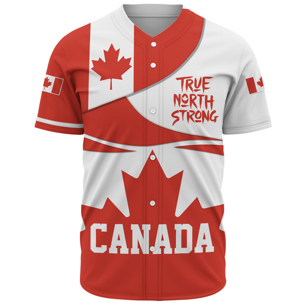 Canada Baseball Shirt Canada True North Strong Legend