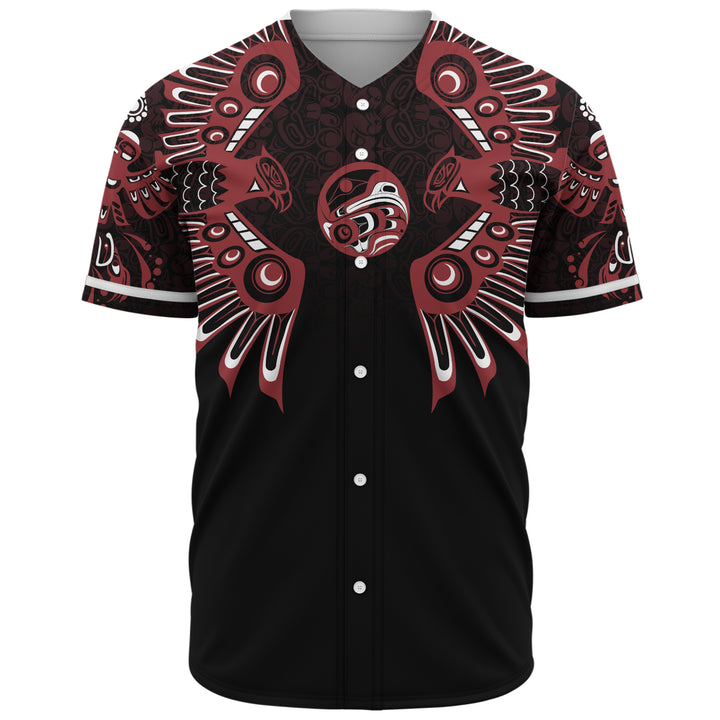Canada Baseball Shirt Haida Echo Of The Wild North