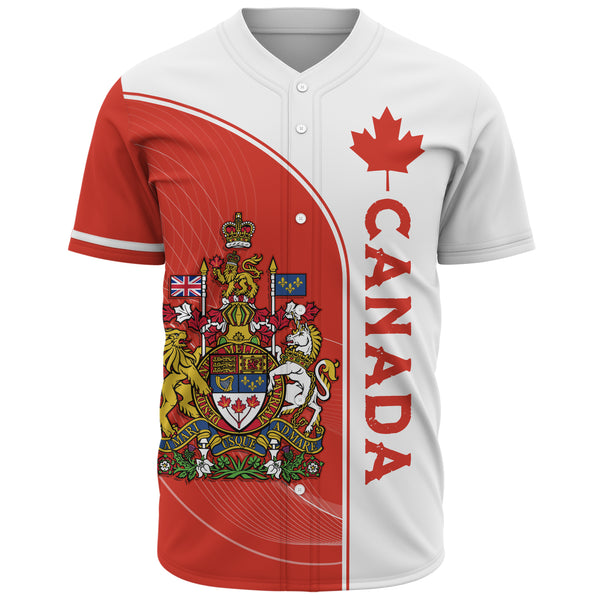 Canada Baseball Shirt Canadian Royal Emblem