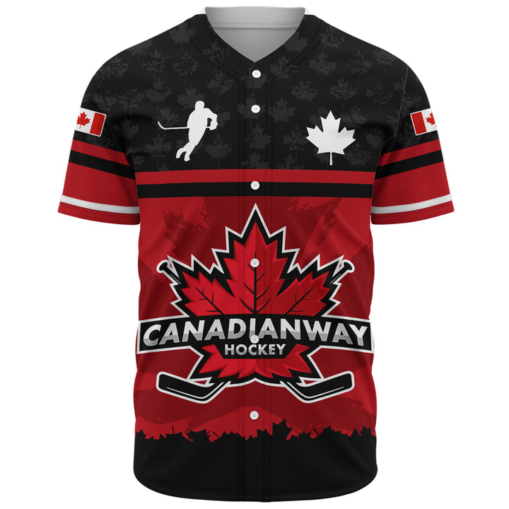 Canada Baseball Shirt True North Hockey Pride