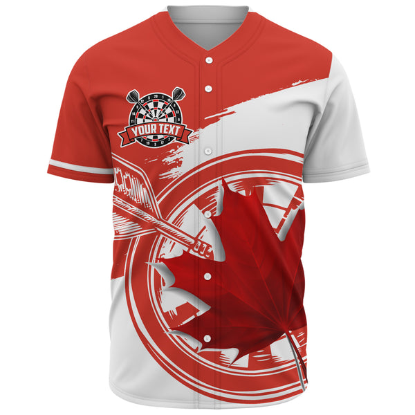 Canada Baseball Shirt Sharp Maple Dart Shot