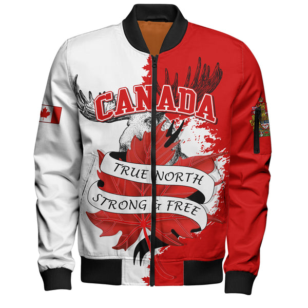 Canada Bomber Jacket Canada Wild Maple Strength