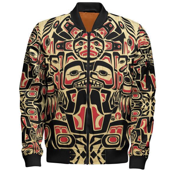 Canada Bomber Jacket Haida Echo Voice Of The Old North