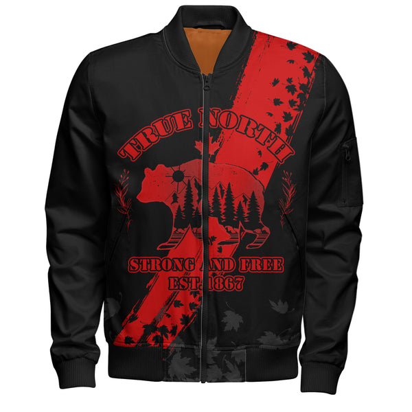 Canada Bomber Jacket Canada 1867 Maple Heritage