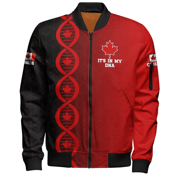 Canada Bomber Jacket DNA Of A True Canadian