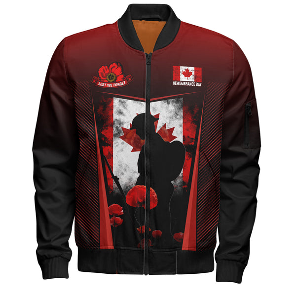 Canada Bomber Jacket Remembrance Day Heroes Of The Maple Leaf