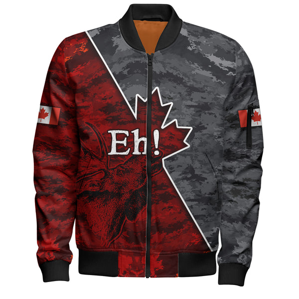 Canada Bomber Jacket Camouflage Maple Strength