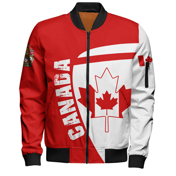 Canada Bomber Jacket Canada Maple Leafs Half Concept