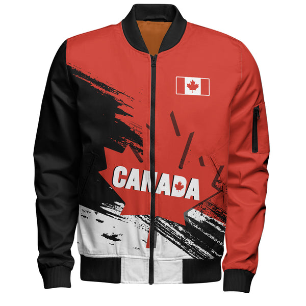 Canada Bomber Jacket Canada Maple Crest Honor