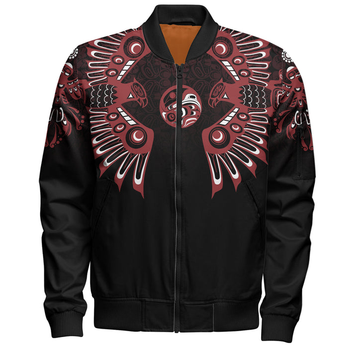Canada Bomber Jacket Haida Echo Of The Wild North