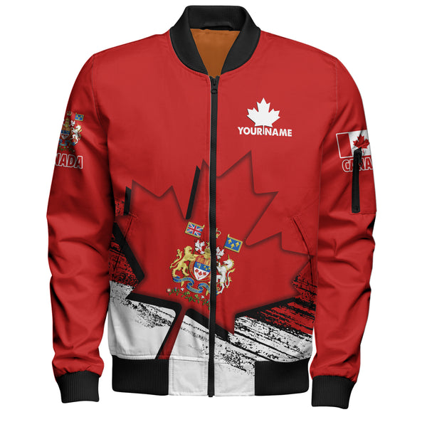 Canada Bomber Jacket Canada’s Heritage Warrior