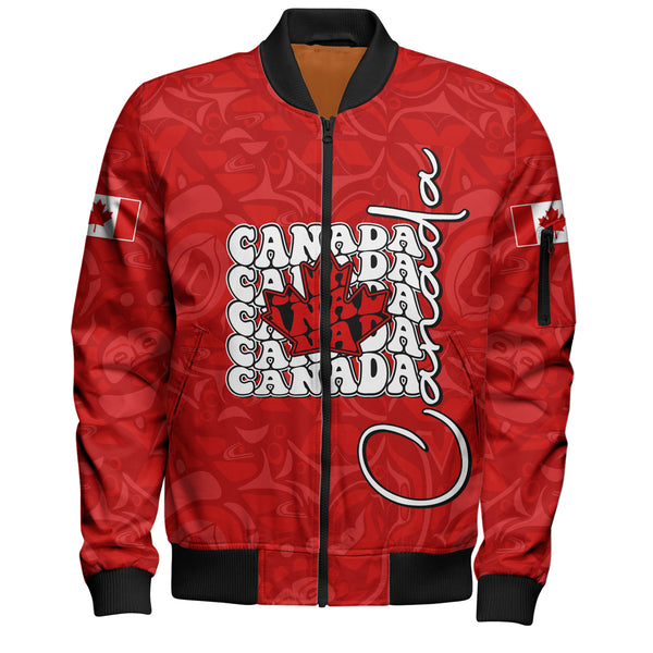 Canada Bomber Jacket Roots Of The North