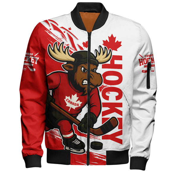 Canada Bomber Jacket Canada Hat Trick Classic