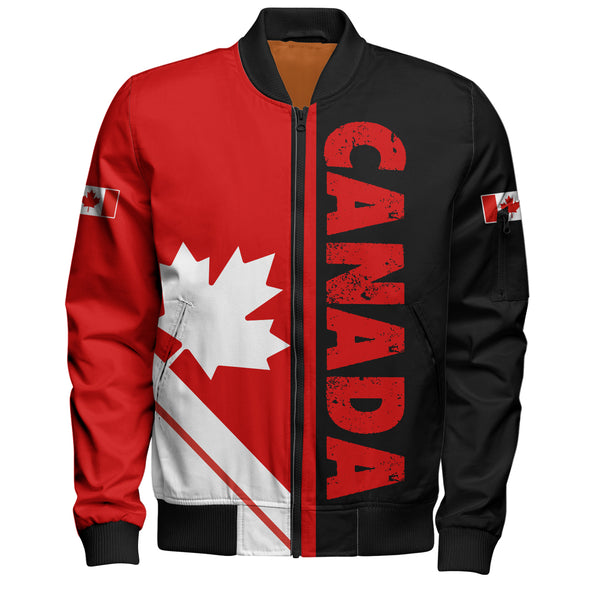 Canada Bomber Jacket Maple Power Canada Split