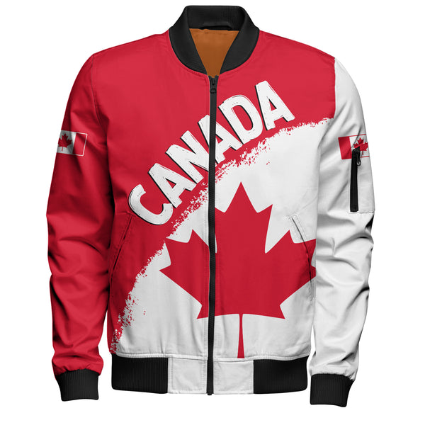 Canada Bomber Jacket Maple Wave True North Spirit
