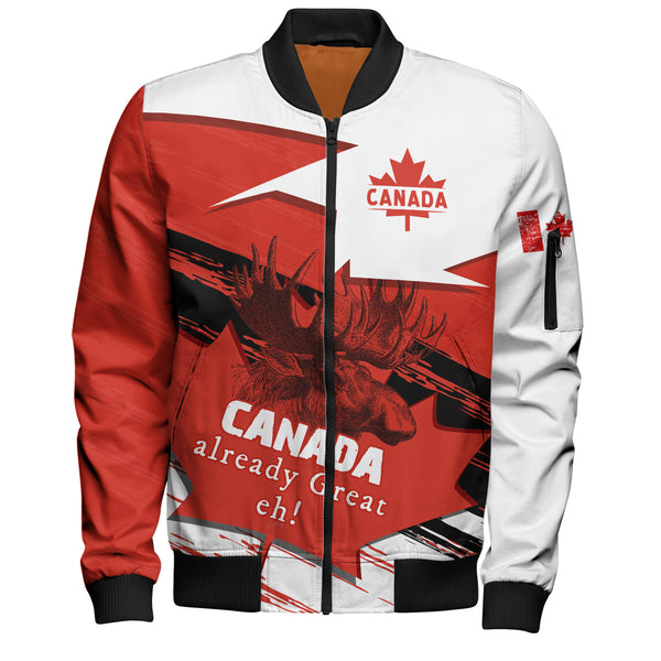 Canada Bomber Jacket Canada Already Great, Eh!