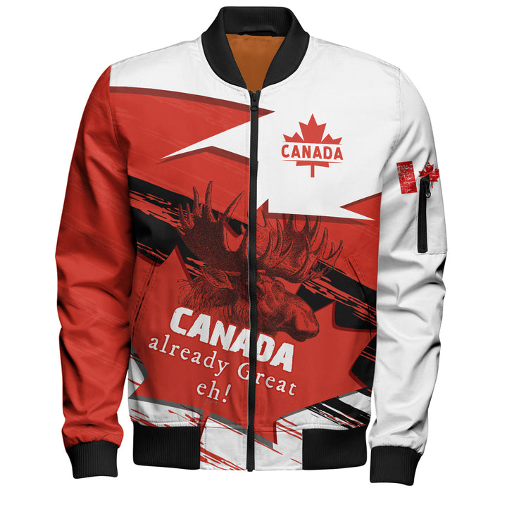 Canada Bomber Jacket Canada Already Great, Eh!