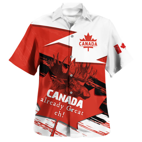 Canada Bowling Shirt Canada Already Great, Eh!
