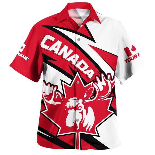 Canada Bowling Shirt Red Thunder The Canadian Spirit