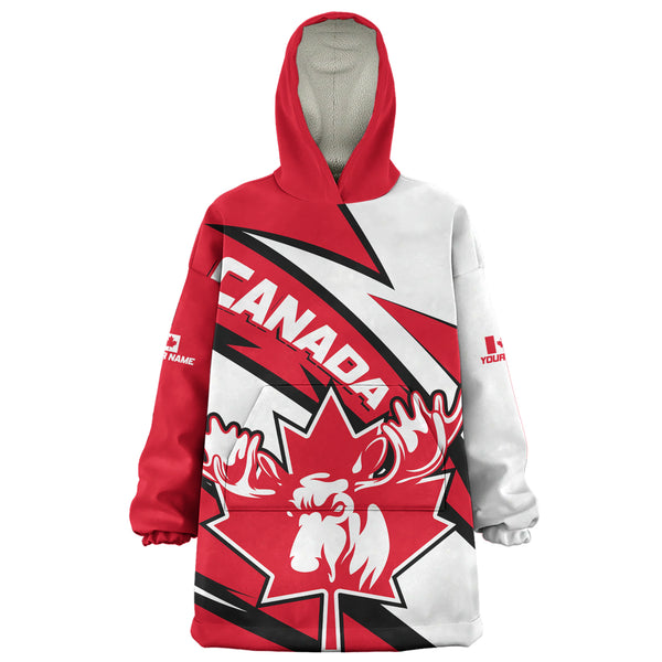 Canada Snug Hoodie Red Thunder The Canadian Spirit