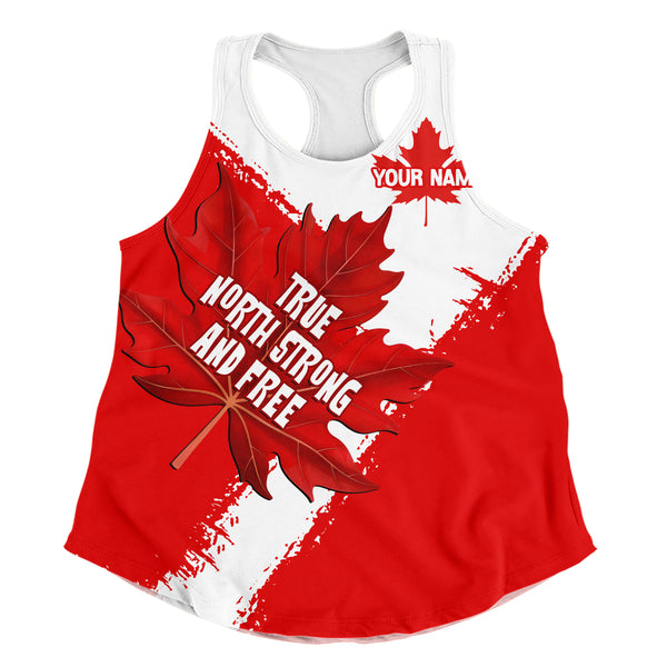 Canada Women Tank Maple Strength Strong And Free