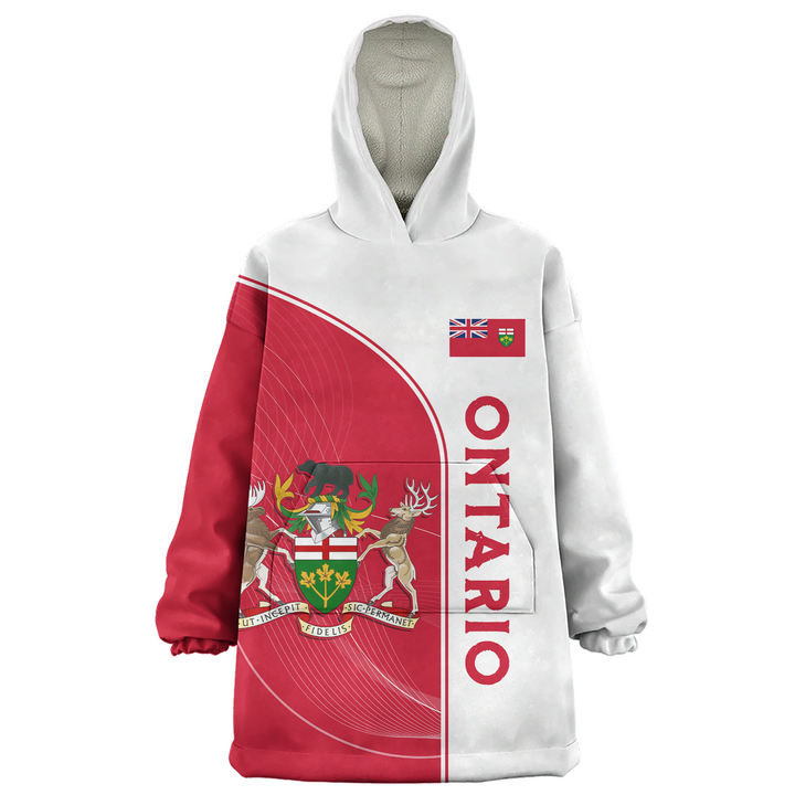 Ontario Snug Hoodie Proud Provincial Heritage