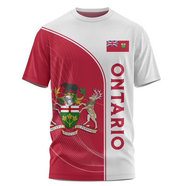 Ontario T-Shirt Proud Provincial Heritage