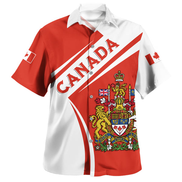 Canada Bowling Shirt Canada North Vibes Only