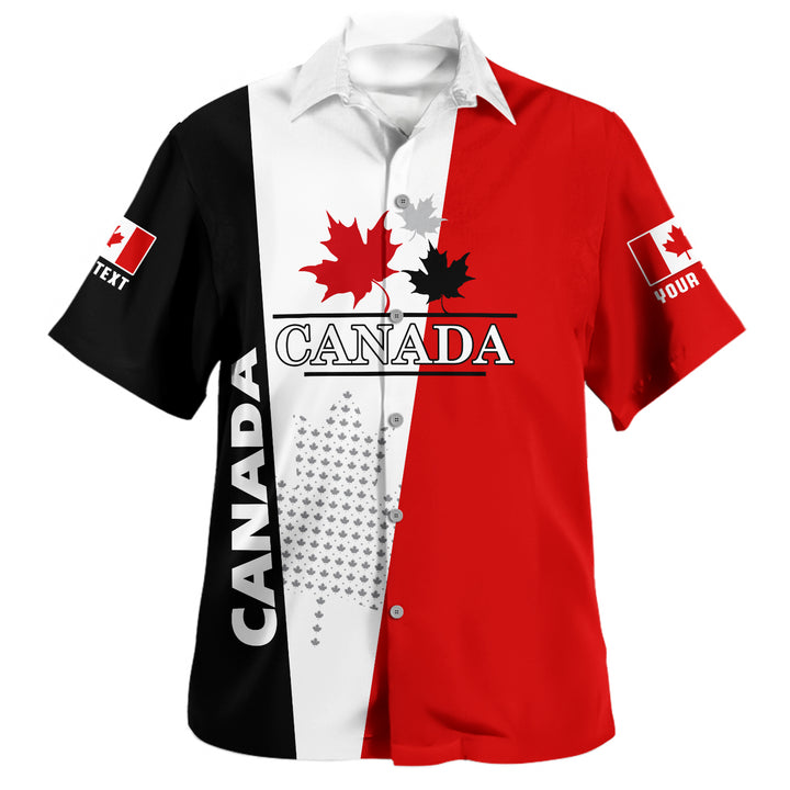 Canada Bowling Shirt Proud To Be Canadian
