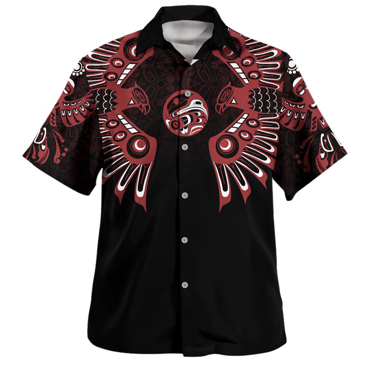 Canada Bowling Shirt Haida Echo Of The Wild North