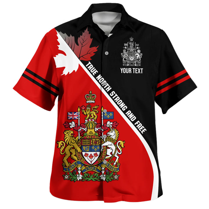 Canada Bowling Shirt Custom Proud Canadian Coat