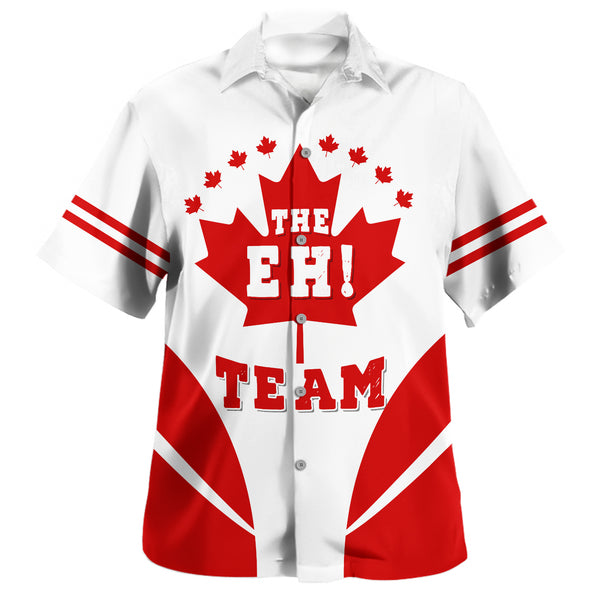Canada Bowling Shirt Custom Canada The Eh Team Maple Leaf