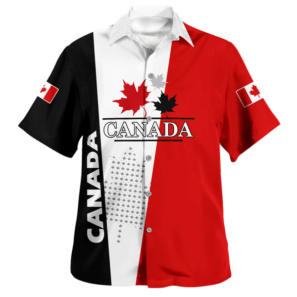 Canada Bowling Shirt Proud To Be Canadian
