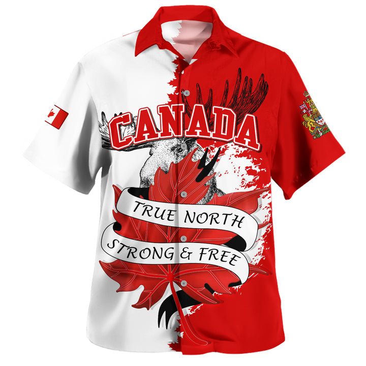 Canada Bowling Shirt Canada Wild Maple Strength