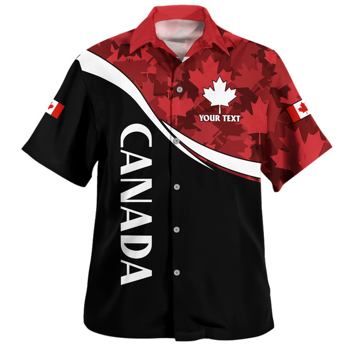 Canada Bowling Shirt Maple Leaf Mood Northbound Edition