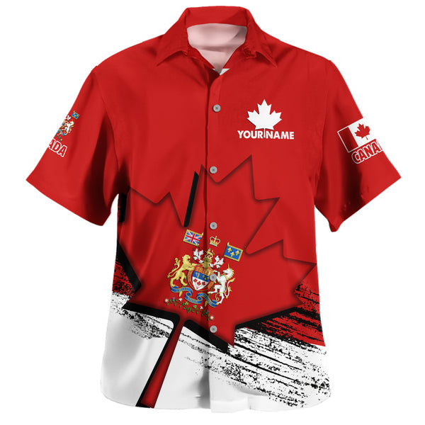 Canada Bowling Shirt Canada’s Heritage Warrior