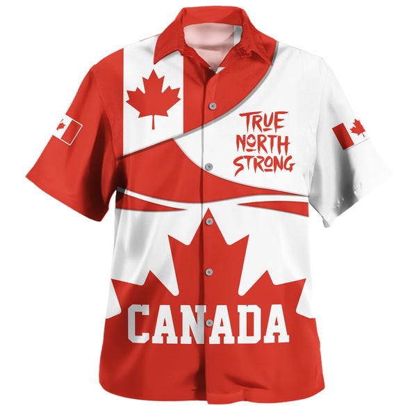 Canada Bowling Shirt Canada True North Strong Legend