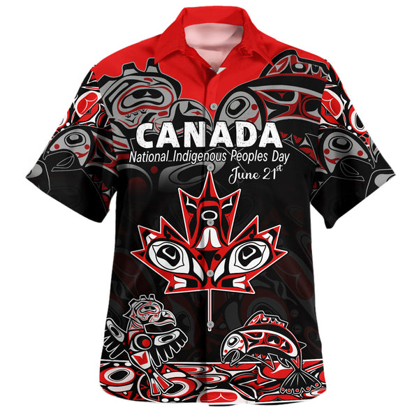 Canada Bowling Shirt Indigenous Peoples' Day Jun 21