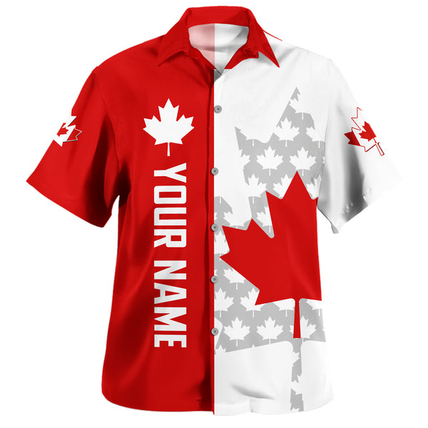 Canada Bowling Shirt Custom True North Signature