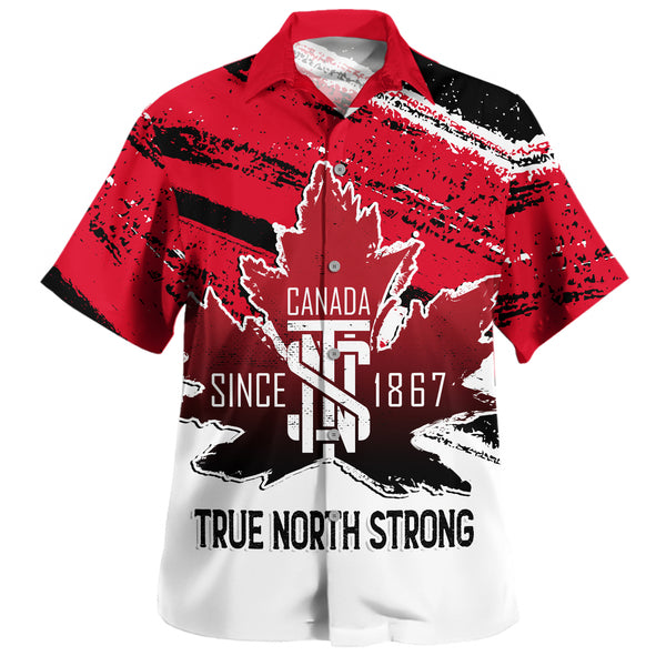 Canada Bowling Shirt Since 1867 Strong & Free