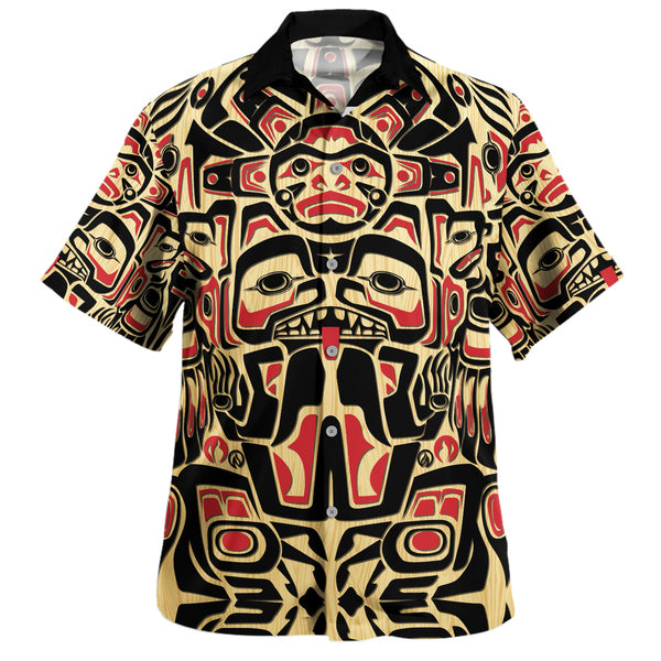 Canada Bowling Shirt Haida Echo Voice Of The Old North